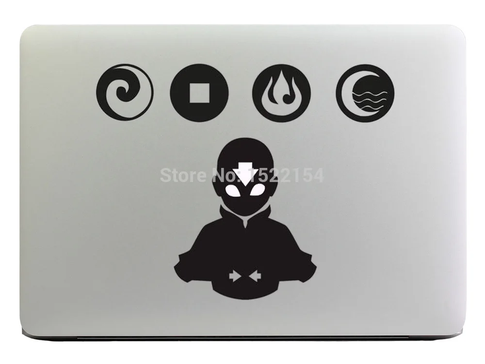 The Last Airbender Avatar Notebook Decal Sticker for MacBook Pro 13 Air 11 Retina Lenovo Mac Computer HP Acer 15.6 Laptop skin The Last Airbender Avatar Notebook Decal Sticker for MacBook Pro 13 Air 11 Retina Lenovo Mac Computer HP Acer 15.6 Laptop skin