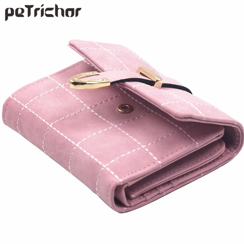 

Female Flaid Purse Clutch Bags Women Short Wallet Famous Brand Womens Wallets Carteiras Femininas Credit Card Holder