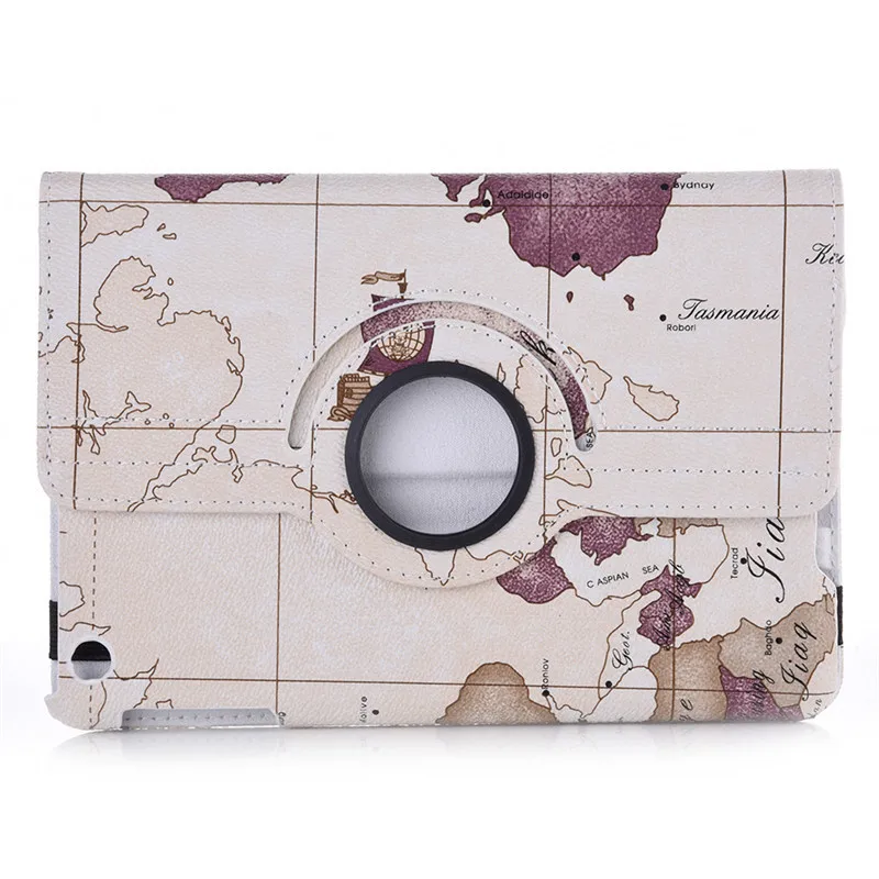 

Quality Case for iPad Mini 1 / 2 / 3 Map Protective Cover 360 Degree Rotating Frame Holder Case with Standby Function Dropship