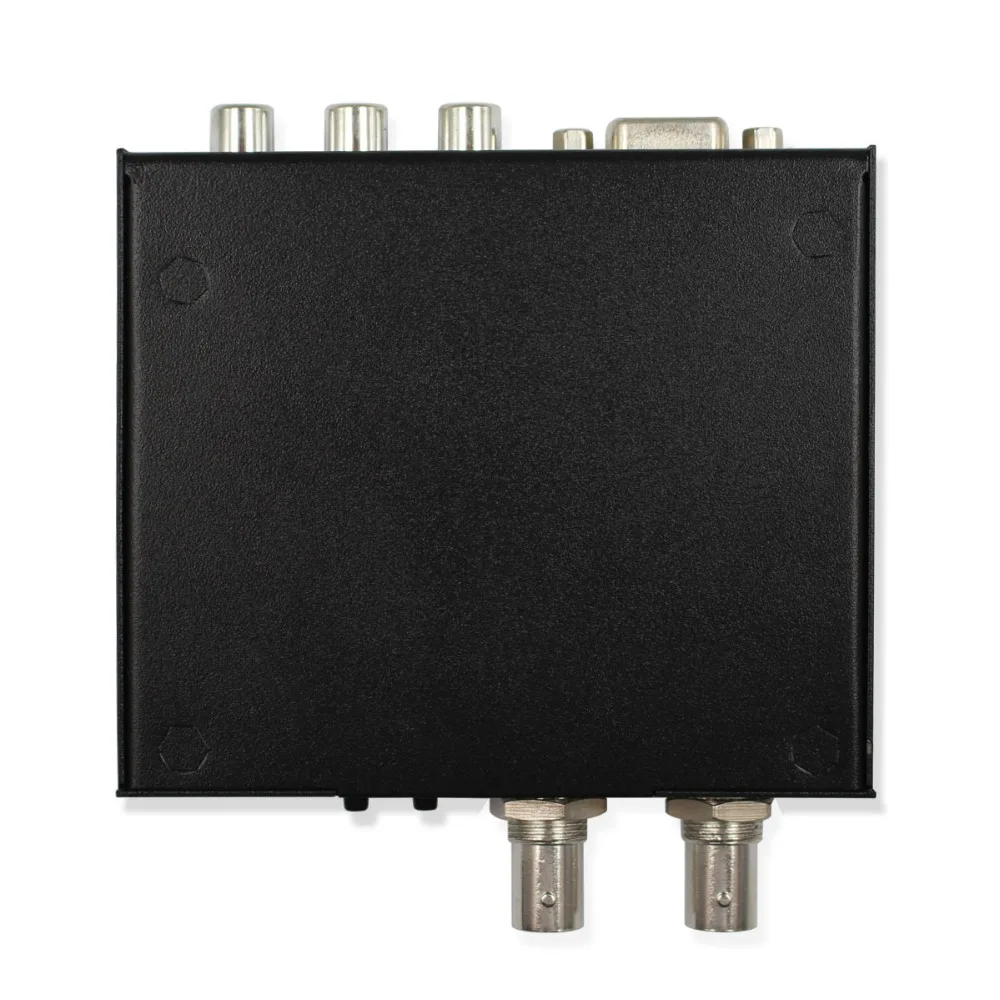 Конвертер Wiistar VGA + CVBS в SDI адаптер 3RCA поддерживает выход 2 SD HD 3G для ПК HDTV|Кабели VGA| |
