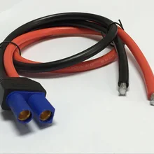 EC5 разъем Быстрый разъем 50A/3239/10AWG медный Шнур кабель для RC автомобиль вертолет мульти-вертолет бустер автомобильный аккумулятор стартер