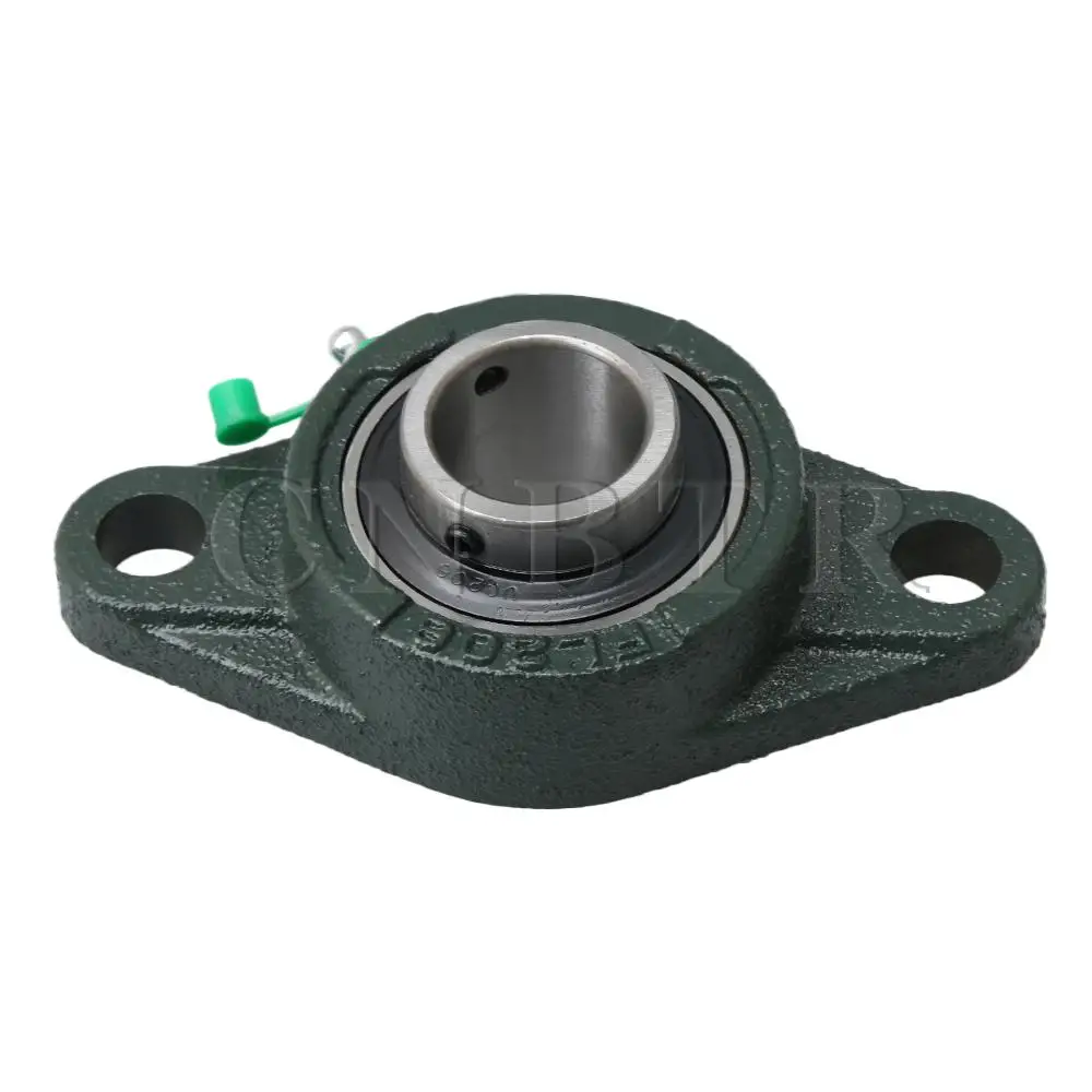 

CNBTR 1Pcs UCFL206 30mm Bore Horizontal Outer Sphere Pillow Block Bearing