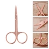 Stainless Steel Makeup Eyebrow Trimmer Scissors Cutter Hair Eyelash Remover Rose gold Trimmer Makeup Tools Women Beauty Tools 1