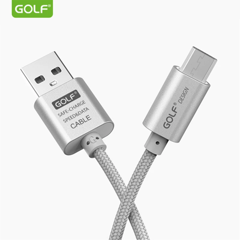 Зарядный кабель Micro USB GOLF 1 м 2 3 для Huawei Mate 7 8 P8 7C Honor 6 Redmi 5 Note 4 4X 5A зарядный провод