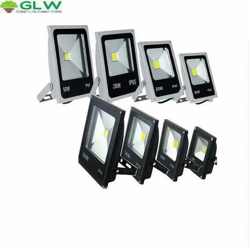 GLW Светодиодный прожектор на открытом воздухе Водонепроницаемый IP65 COB лампа 50 Вт