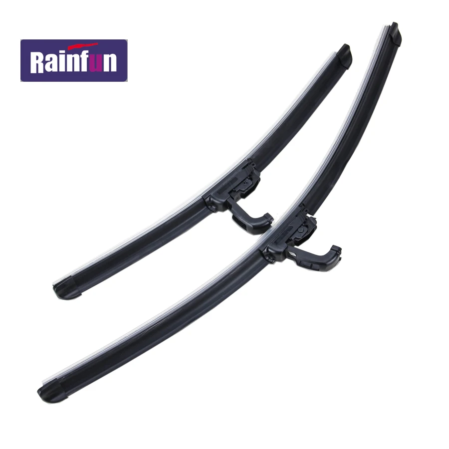 RAINFUN JH001 2"+ 15" Специальный автомобиль стеклоочистителя для VW Fox(05-11), авто стеклоочиститель с натуральным каучуком, 2 шт в партии