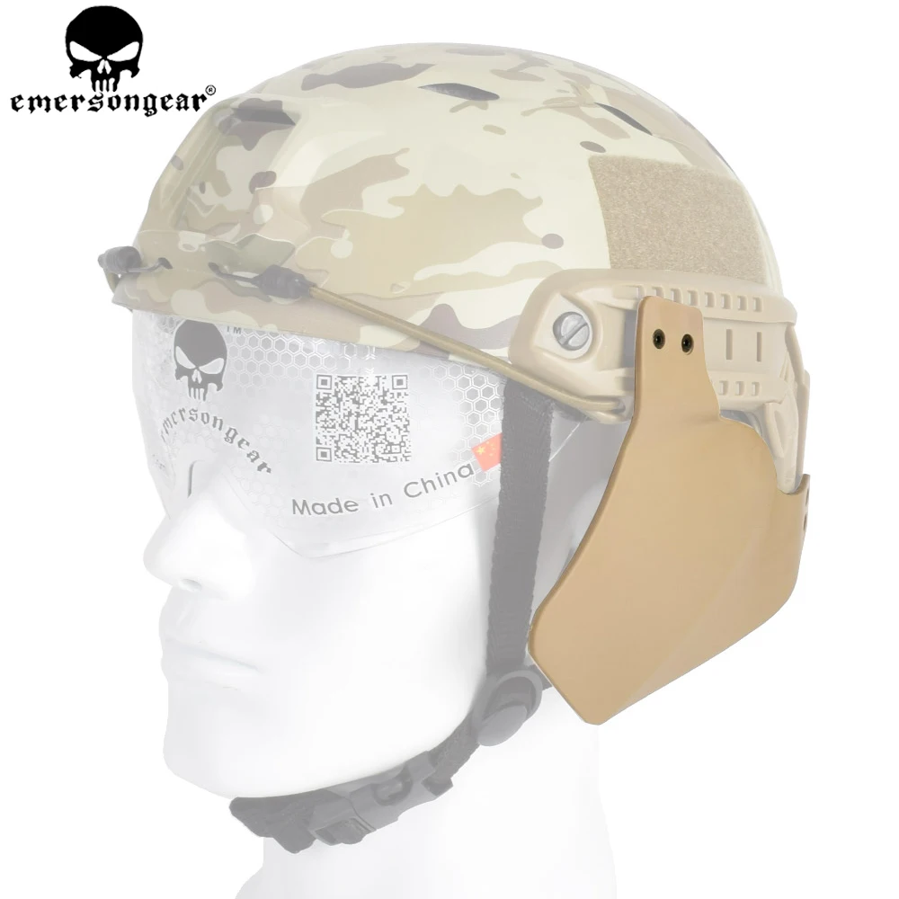 Tactical Helmet Protective Pad Side Cover for Helmet Rail Protective Accessories