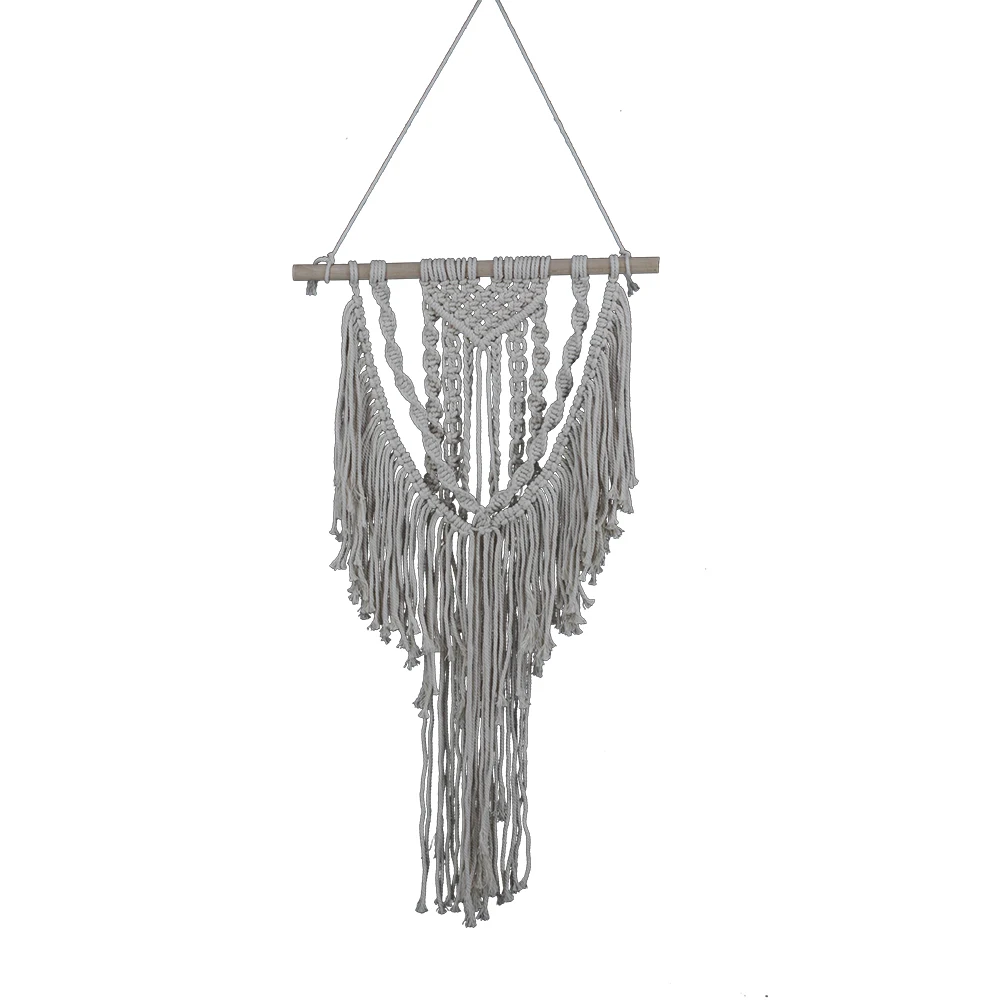 

Handmade Wall Hanging Tapestry Macrame Wedding Ceremony Backdrop Wall Art Wedding Home Living Room Decoration