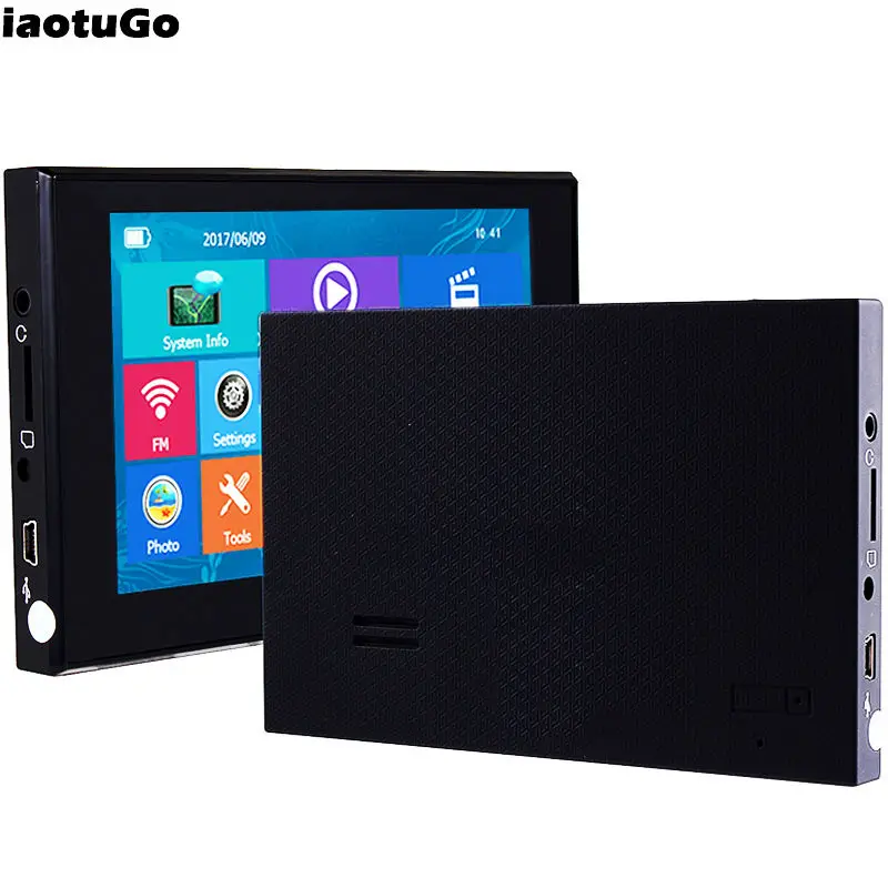 

iaotuGo Capacitive GPS Navigation Navigator 5" HD 800*480 256M 8G Bluetooth AVIN FM Free Updated Maps Truck Maps EU Maps