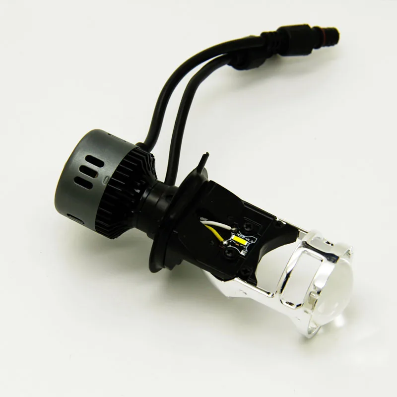 Лед лампа с линзой н4 sho me. Светодиодные лампы с линзы h4 rtd. Мини лед линзы н4. Мини лед линзы h4. Лампы линзы н4.