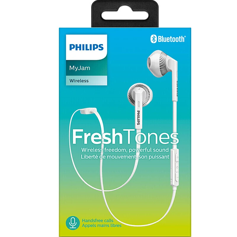 Philips беспроводная гарнитура SHB5250 Bluetooth 4,1 висячая шея в ухо регулятор громкости спортивный адаптивный шумоподавление официальный тест