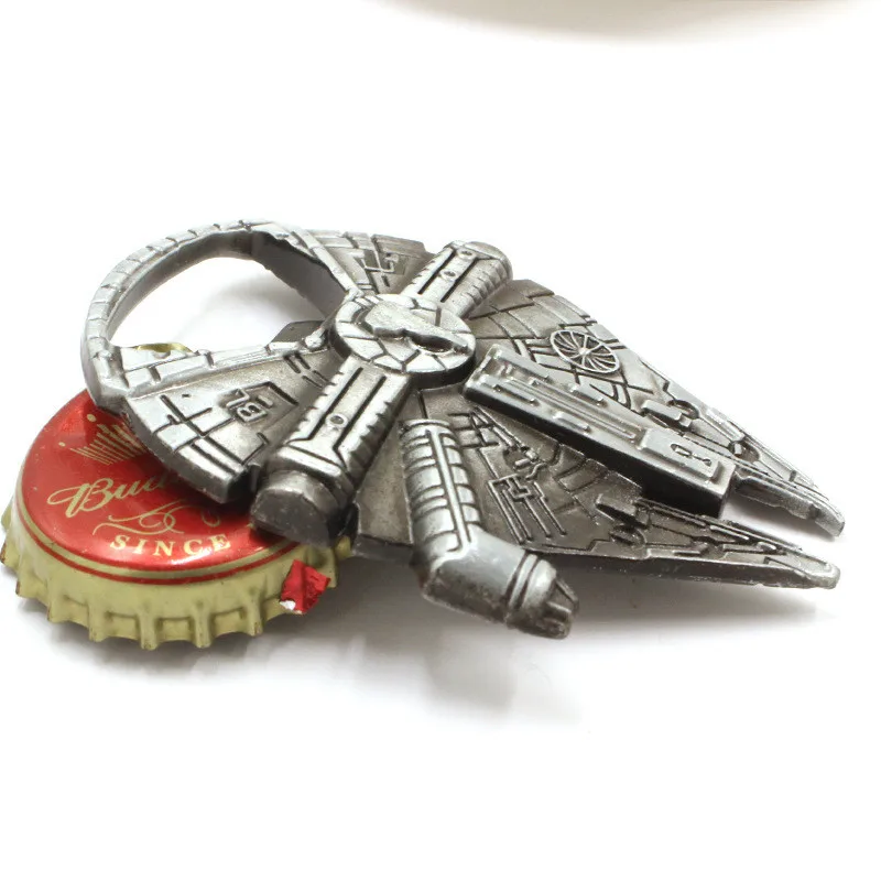 

Stainless Steel Beer Opener Star Wars Millennium Falcon for Kitchen Bar Tools Bottle Opener