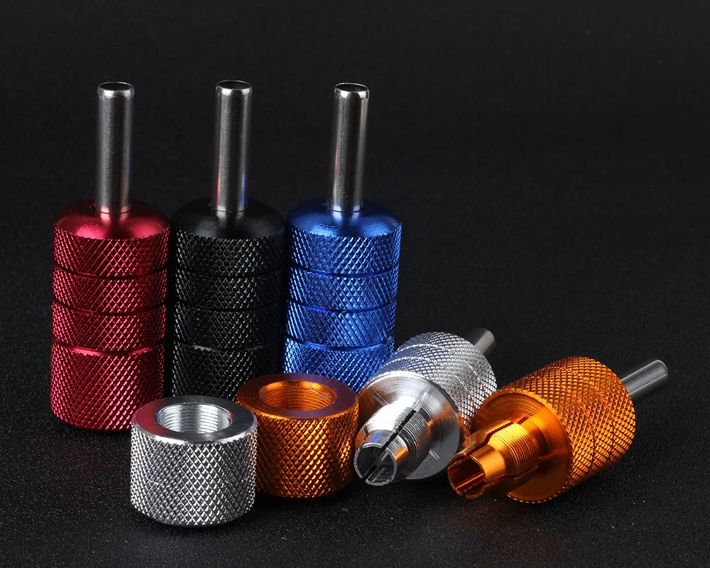 2pcsTattoo equipment 25mm aluminum alloy self locking handle tattoo