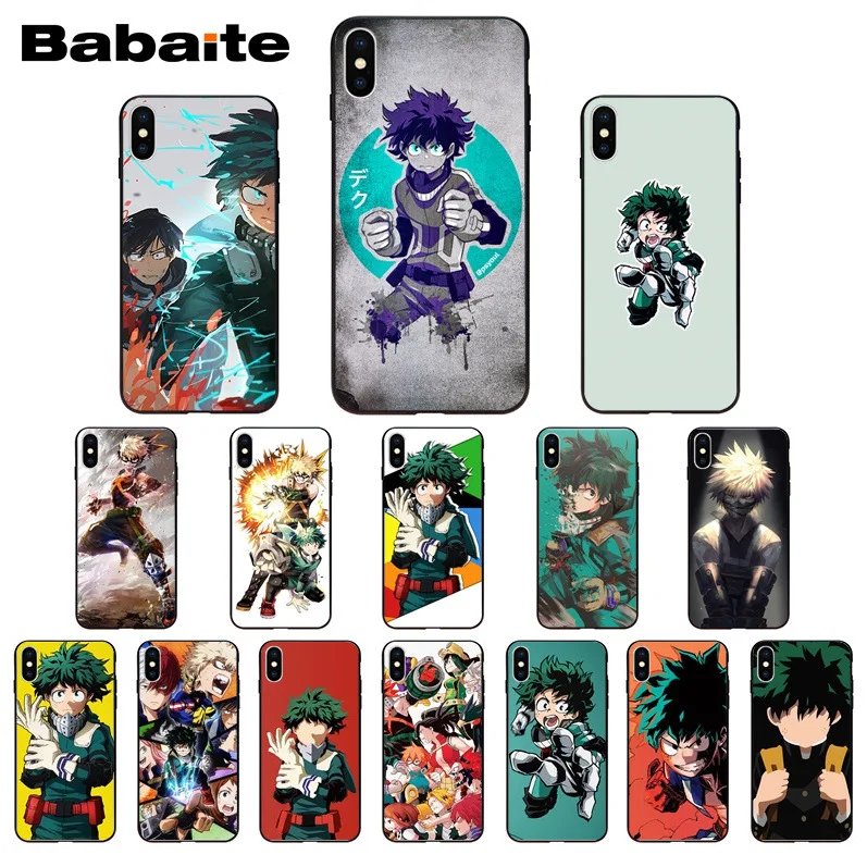 Для iphone 11pro max Boku no Hero academic Роскошный Уникальный Дизайн чехол для телефона iPhone 6S 6plus