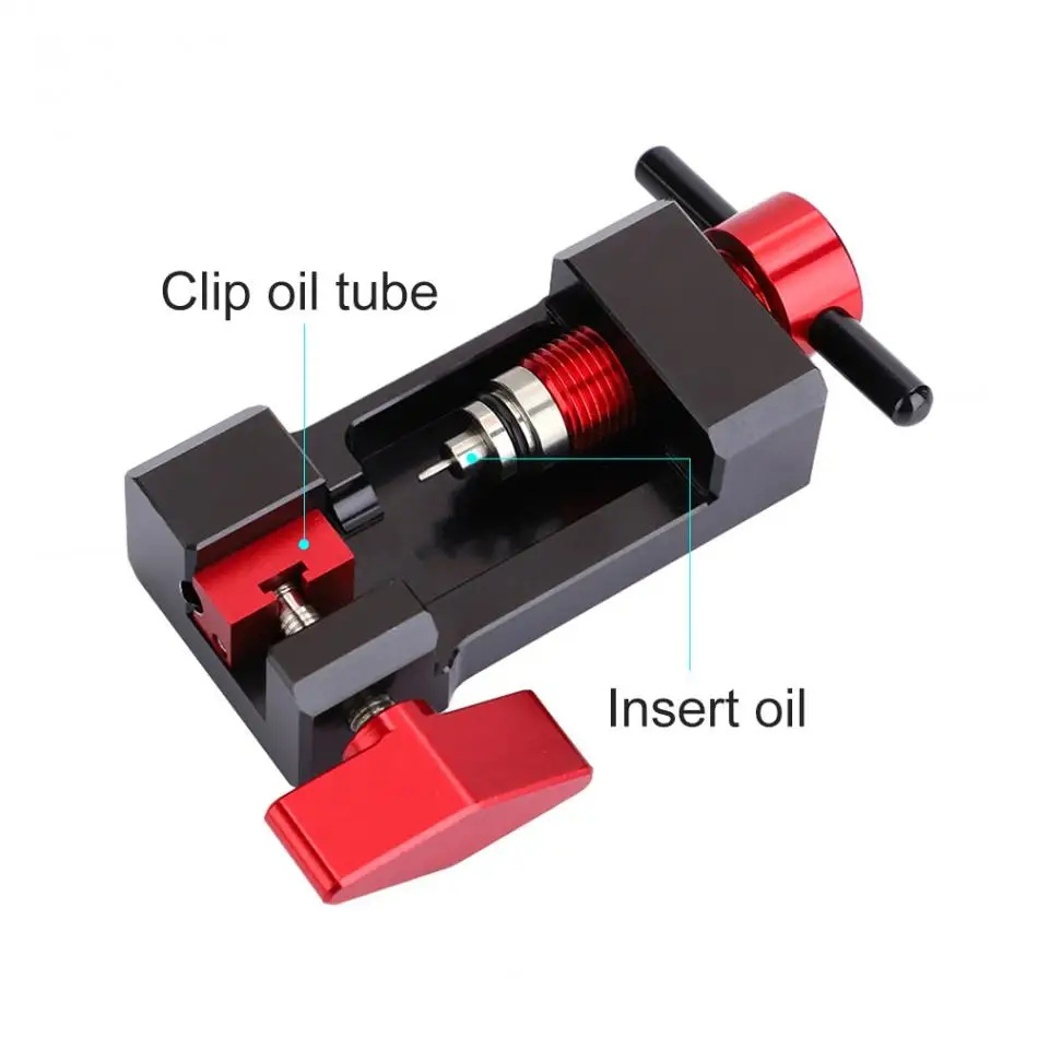 Инструменты для ремонта велосипеда соединитель трубопровода смазывание оливковой головки велосипеда смазывание иглы вставка помощи инструмент масло иглы толчок велоспорт инструмент ввода