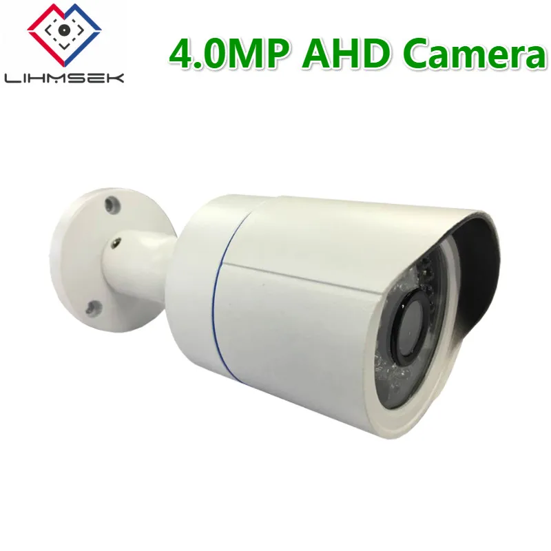 Lihmsek внешняя маленькая пуля ИК ночного видения HD 1080P AHD камера безопасности 4 0