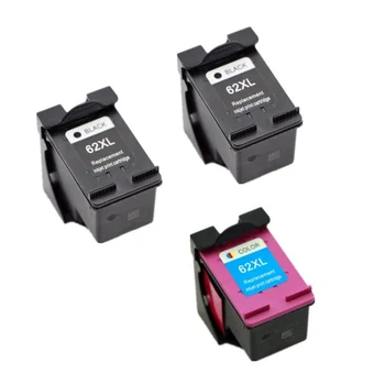 

3 PK For HP 62 XL hp62 Ink Cartridge For HP Envy 5640 5660 7640 5540 5544 5545 5546 5548 Officejet 5740 5741 5742 5743 5744 5745