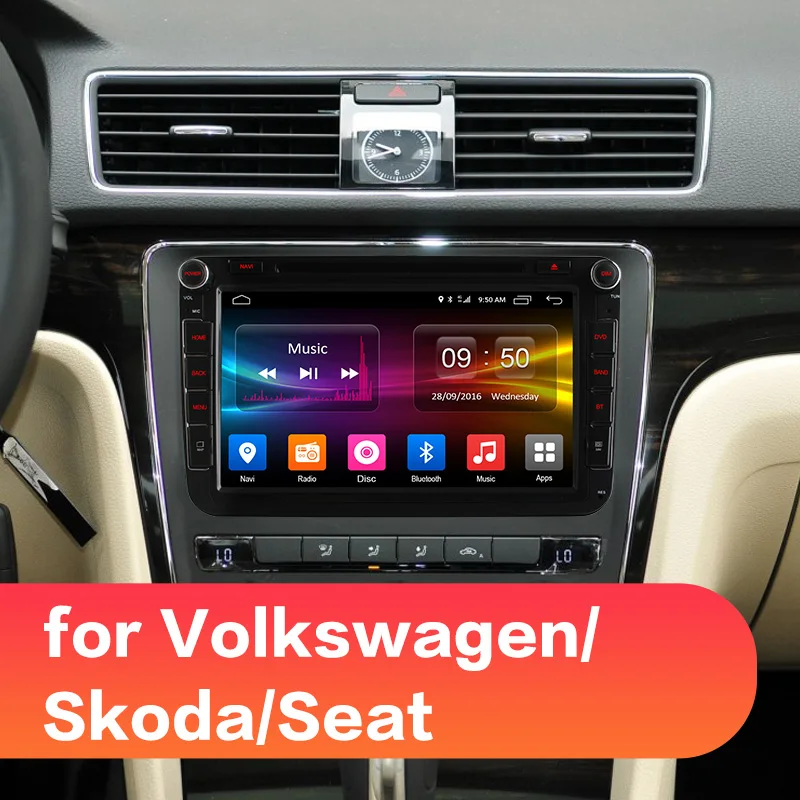 Ownice 2 Din K1 K2 Android 9,0 Восьмиядерный автомобильный dvd-плеер для Volkswagen Passat POLO GOLF Skoda Seat 4G LTE Nerwork 32GB rom