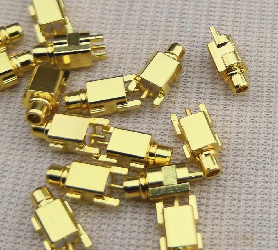 Conector Mmcx Soquete Macho e Fêmea Conector para Shure Se535 Se215se425 Se846 Ue900 Fone de Ouvido Faça Você Mesmo Banhado a Ouro com 10 Peças - Image 2