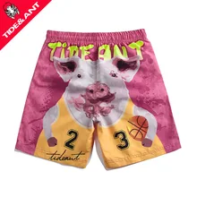 Купальный костюм-двойка горячая Распродажа летние мужские и женские в стиле «хип-хоп» пляжные шорты с рисунком быстросохнущая Плавание Мужские Шорты для купания пляжная одежда бег Плавание, в ассортименте большие Размеры