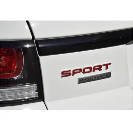Буквы багажника HSE SDV8 SDV6 Si4 SCV6 Роскошные суперзаряженные эмблемы автобиографии