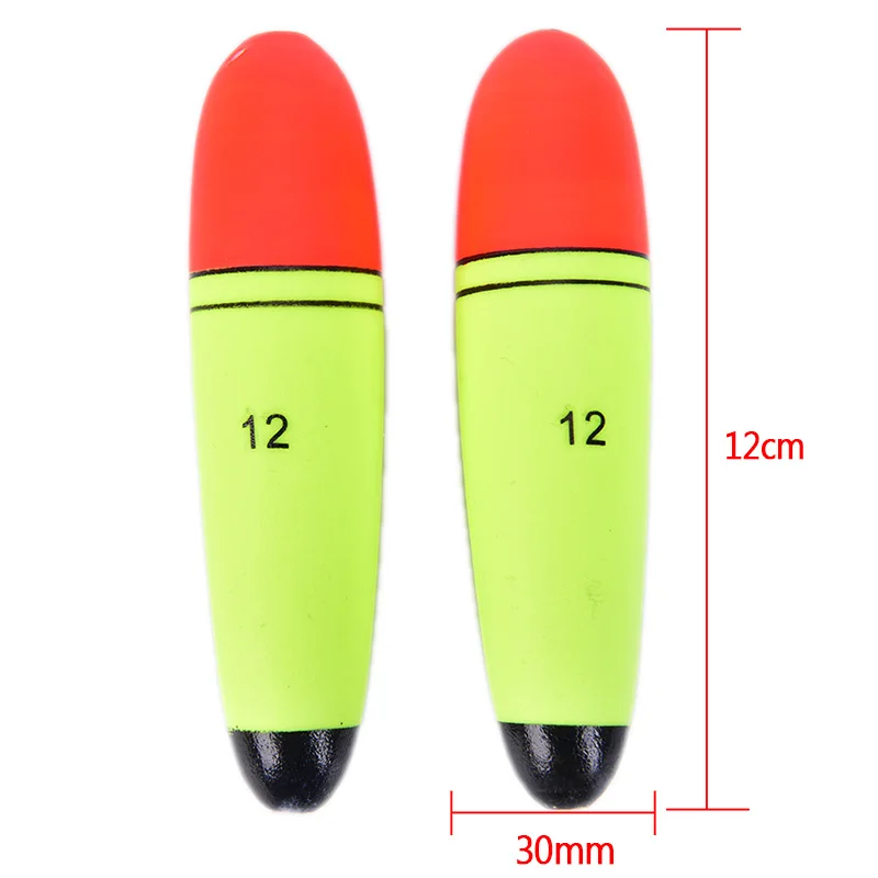 2 шт. EVA Inline Bobber поплавок морской Рыбалка Поплавки сома Щука живой поплавок