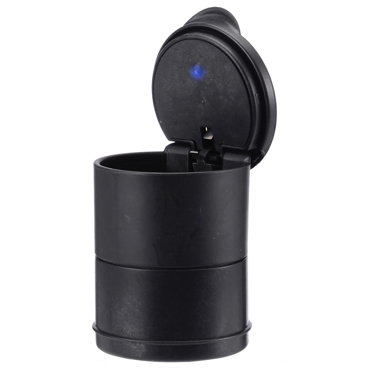 For BMW Kia Suzuki 1pc Car Auto LED Ashtray Portable Blue Light Home Cigarette Smoke Ash Cylinder Bin Holder With Lid Mayitr