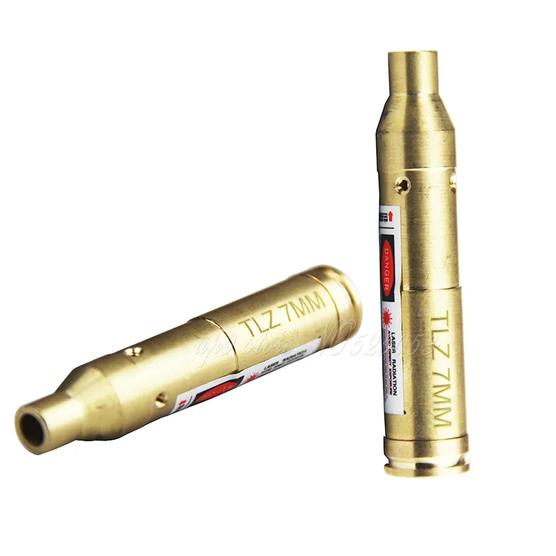 5PCS High Quality Brass TLZ 7mm Caliber Cartridge Laser Bore Sighter