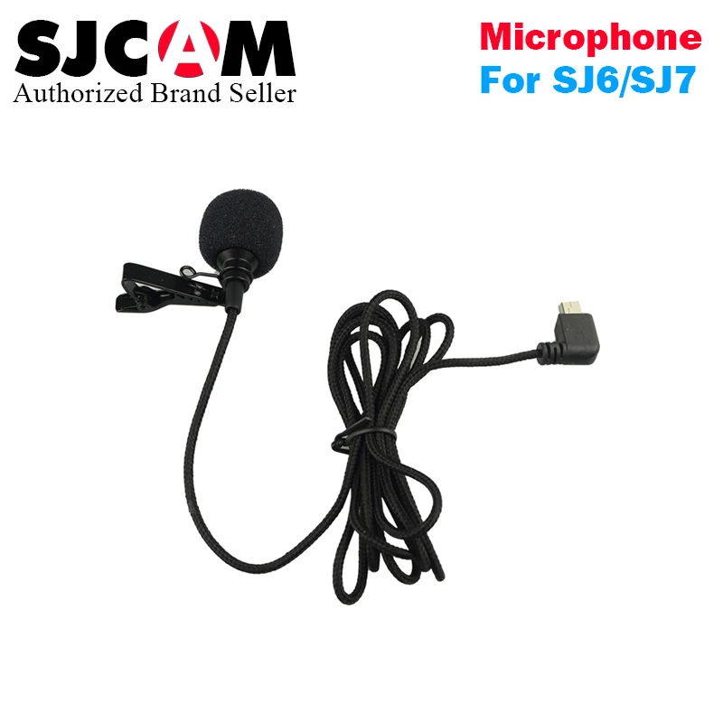 2017new Original SJCAM Accessories External Microphone MIC for SJCAM SJ6 LEGEND SJ7 Star SJ360 Sports Camera