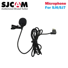 2017new Original SJCAM Accessories External Microphone MIC for SJCAM SJ6 LEGEND /SJ7 Star /SJ360 Sports Camera