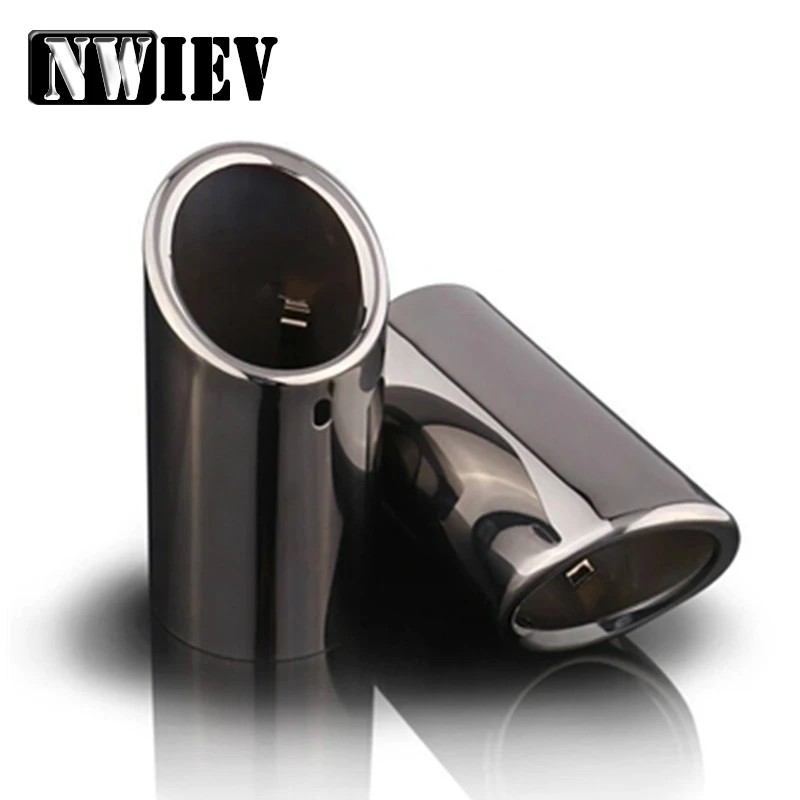 

NWIEV 1pc Modified For Skoda Octavia A5 A7 Superb Yeti 1.4T 1.6T Stainless Steel Car Automobiles Exhaust Pipe Cover Muffler Pipe