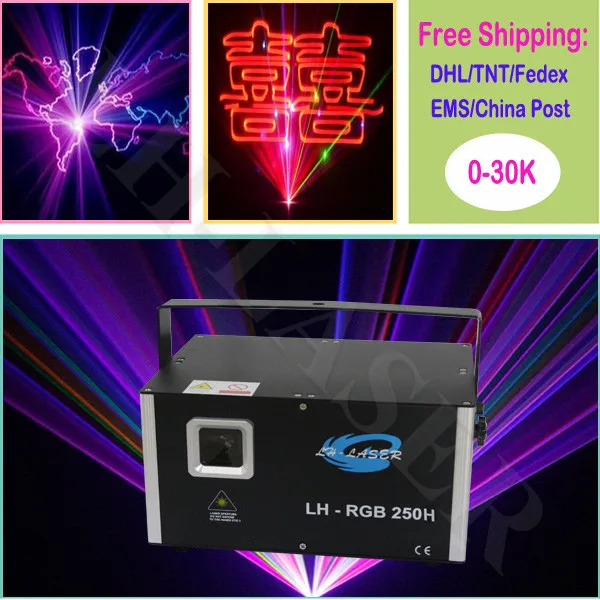 

RGB DMX 3500 Laser Projector Lines Beam Effect DJ Equipment Stage Lighting