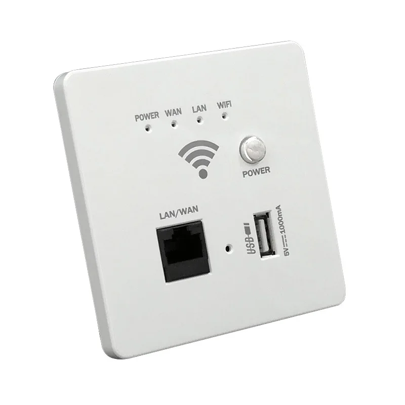 300 м настенный wifi Routeur панель гнездо Usb настенный встроенный беспроводной маршрутизатор AP выход с Usb США розетка электрическая