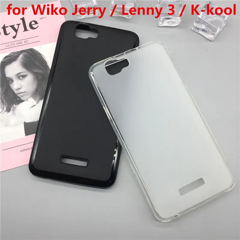 Мягкий силиконовый чехол для телефона Wiko Jerry / Lenny 3/K kool Роскошные ТПУ чехлы