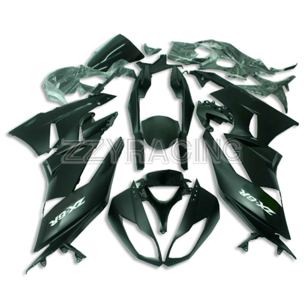

Injection Fairings Kits for Kawasaki ZX6R 2009 - 2012 Year ZX-6R 2010 2011 Complete ABS Plastic Motorcycle Body Kit Green Covers