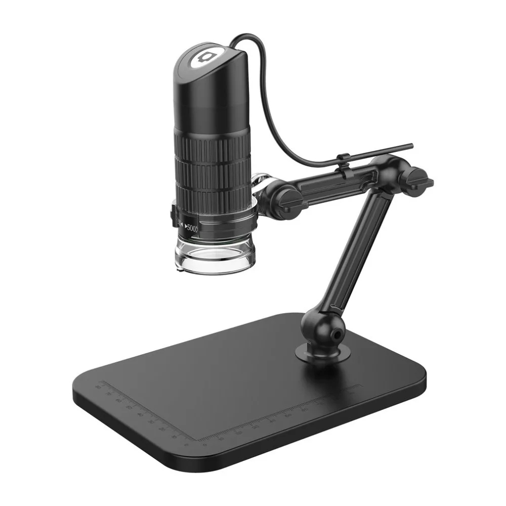

Digital USB HD Electronic Microscope Exposure 500X 800X 1000X With 8 LED Light Magnifier Optical Video Camera