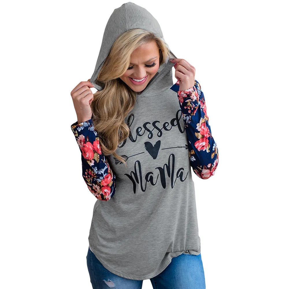 

blessed mama women sweatshirts ladies autumn winter fall hoodies gothic clothes pink kpop clothes blackpink harajuku 80s