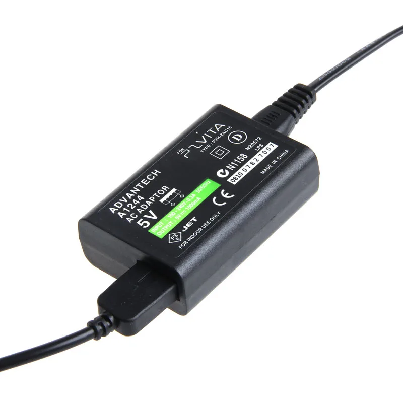 OOTDTY New USB Data Cable Supply Convert Charger AC Power Adapter Data Cable EU for PSVITA OOTDTY New USB Data Cable Supply Convert Charger AC Power Adapter Data Cable EU for PSVITA