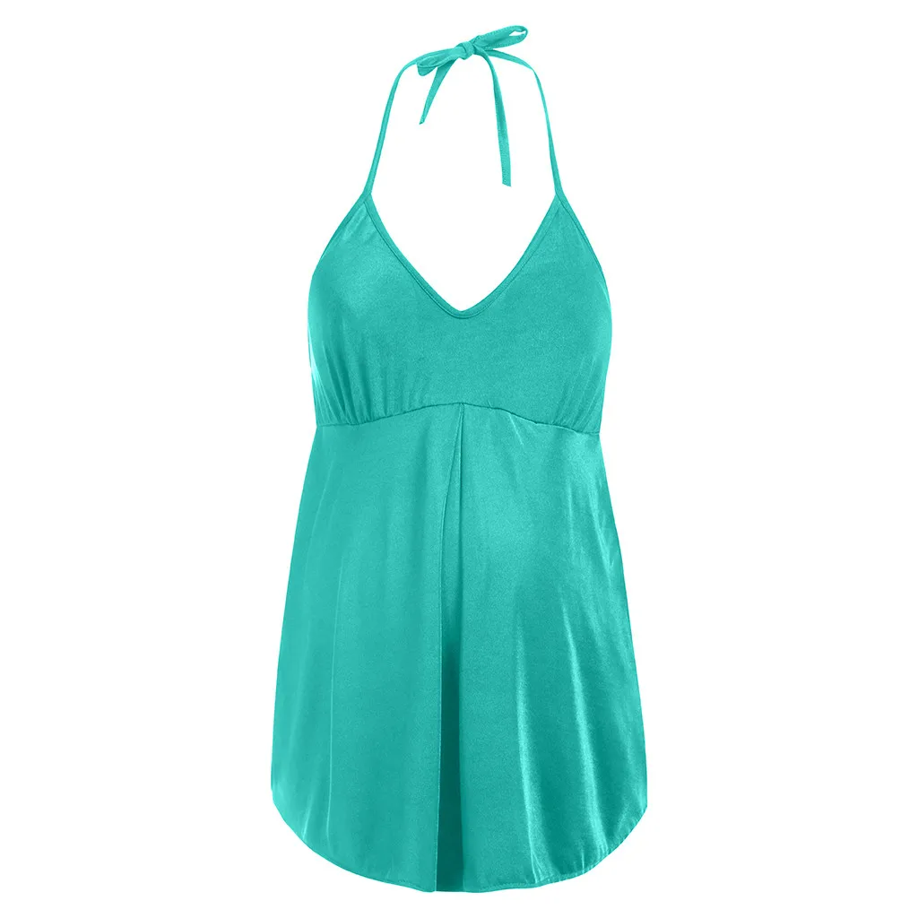 Одноцветный простой женский летний купальный костюм для беременных, повседневный женский топ-труба с принтом, бикини, купальный костюм, biquinis feminino