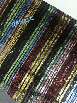 

Embroidered Mesh Tulle with sequins DiuDiu-11311 Factory price sequins Nigerian lace fabrics