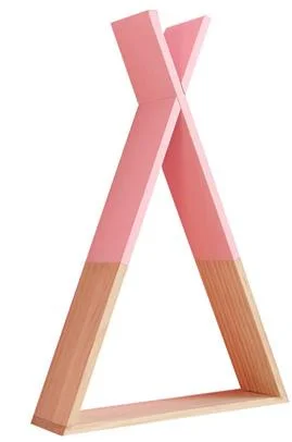 10 шт. креативная настенная рамка, полка для дома, витрина для гостиной, спальни, детской комнаты, украшение, ремесла, стеллаж для хранения, подарок - Цвет: pink