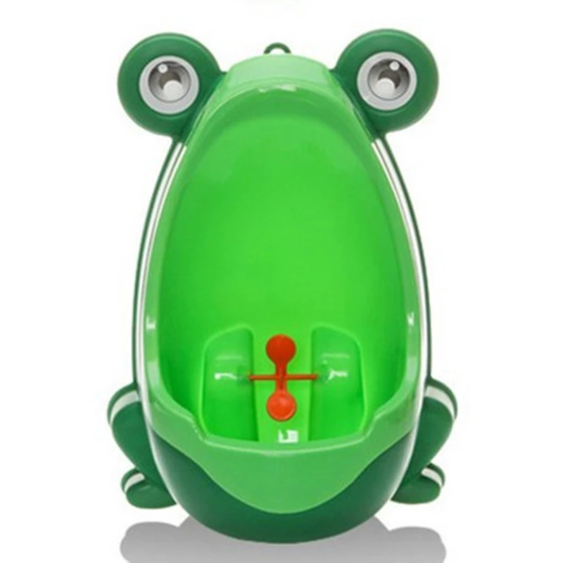 

Baby Toilet Cartoon Frog Wall-Mounted Kids Boy Toilet Pee Training Frog Children's Pot Stand Vertical Urinal Baby Potty Toilet