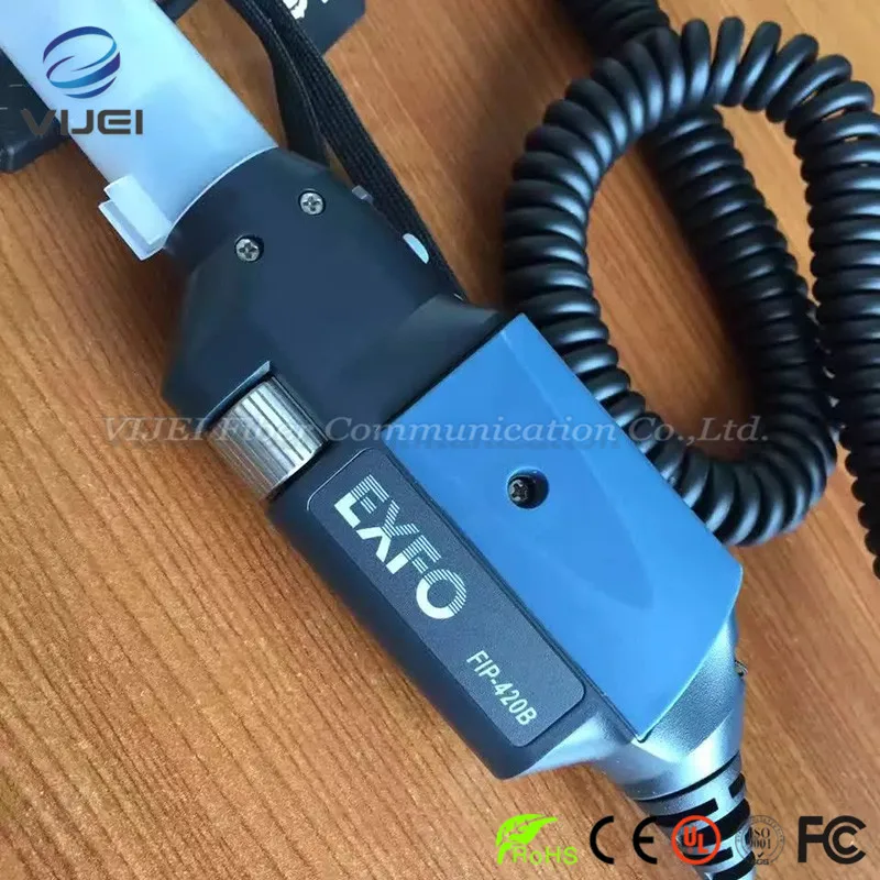 

DHL Free Shipping EXFO FIP-420B fiber microscope magnifying glass fiber optical detector fiber end face detector
