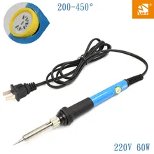  M-Triangle 220V 60W Adjustable Temperature Electric Welding Soldering Iron set tools for Repair work