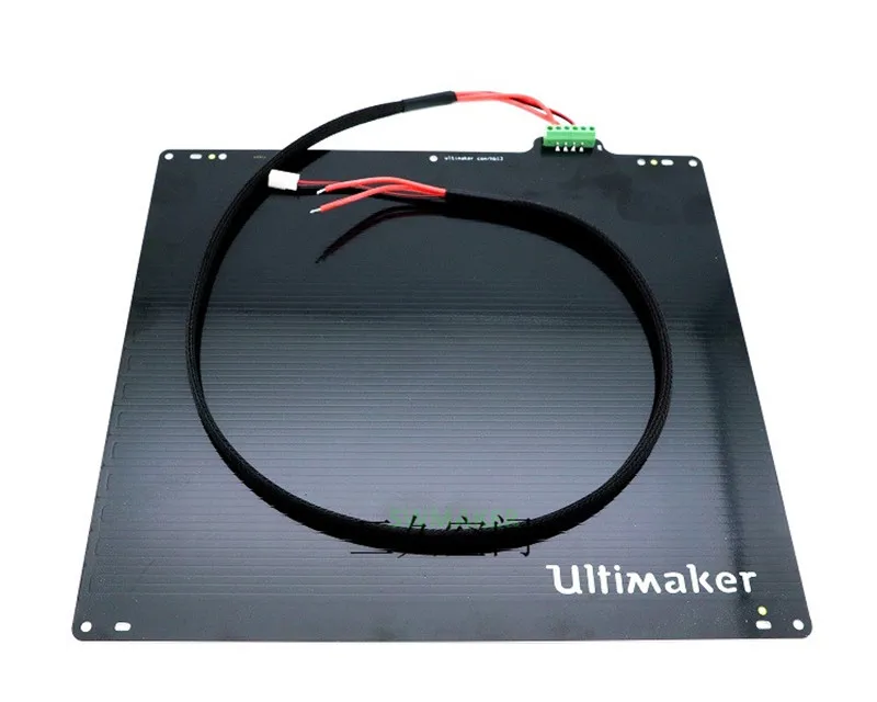 SWMAKER UM 2 Ultimaker 2 Расширенный 3d принтер DIY кровать с подогревом с датчиком PT100 алюминиевая Встроенная пластина высокой мощности Быстрая