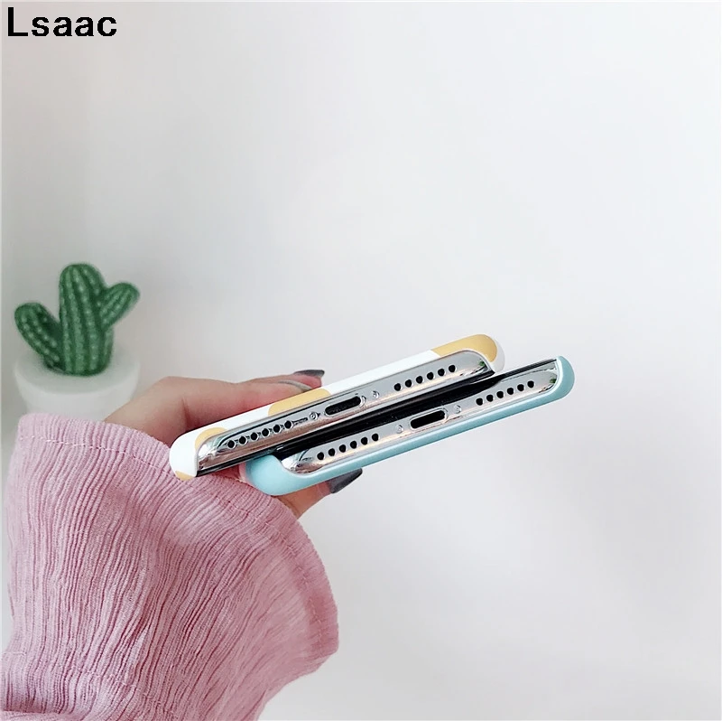 Чехол с милым животным львом и белым медведем для iphone 7 8 plus X XS MAX XR мультяшный