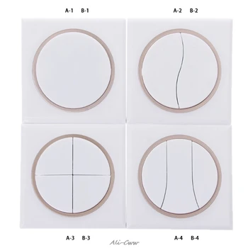 

433Mhz RF Wireless Remote Control Switch 86 Wall Panel Transmitter With 1 2 3 4 Button For Home Room Hall Bedroom Ceili