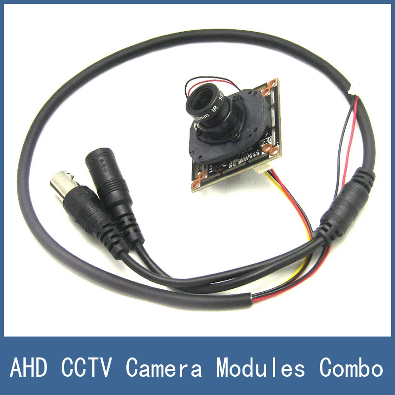 AHD CCTV Camera Modules Combo Kit , 1.0 MP CMOS Main Board + MTV IR Cut
