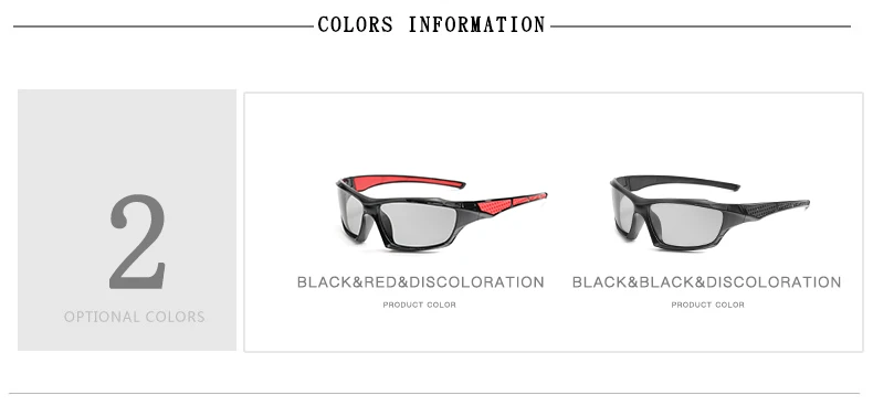Фотохромные солнцезащитные очки-хамелеоны, мужские поляризованные солнцезащитные очки-хамелеоны для вождения, модные спортивные солнцезащитные очки