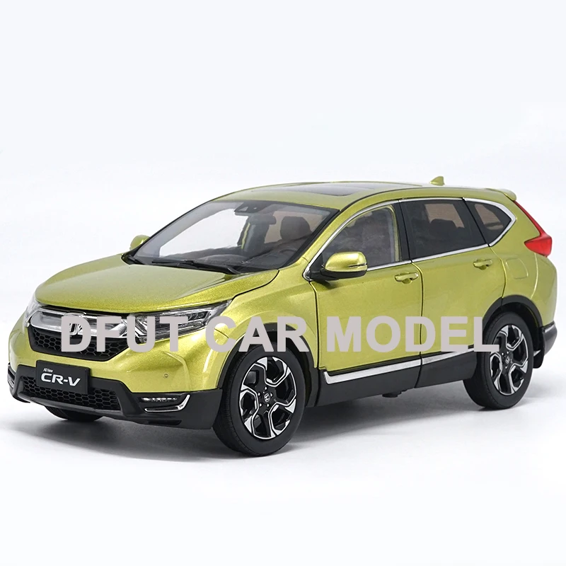 Литая 1:18 игрушка из сплава модель автомобиля CRV SUV Honda детские игрушечные